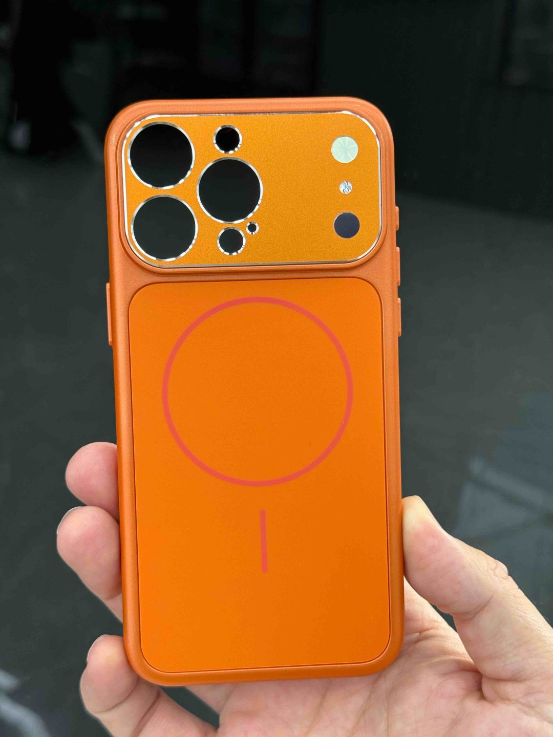Чехол для Apple iPhone 13 Pro Max оранжевый купить,1470