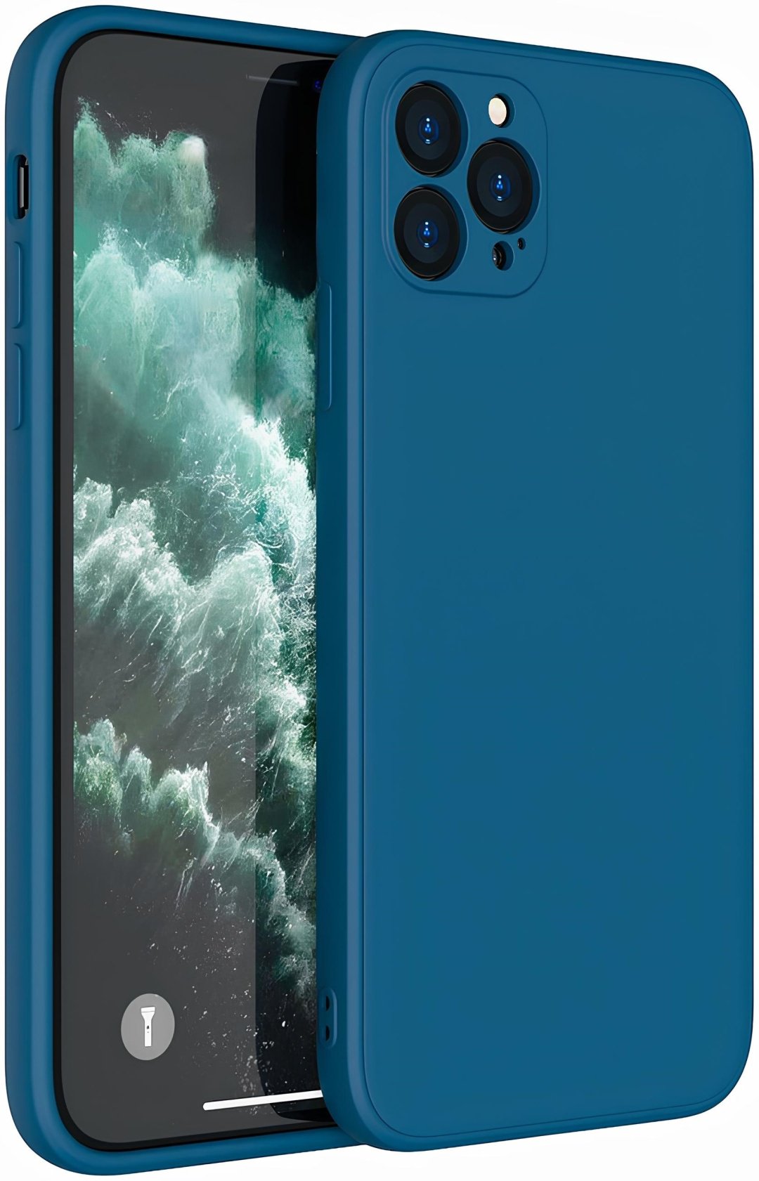 Чехол для Apple iPhone 14 Pro Max синий купить,598
