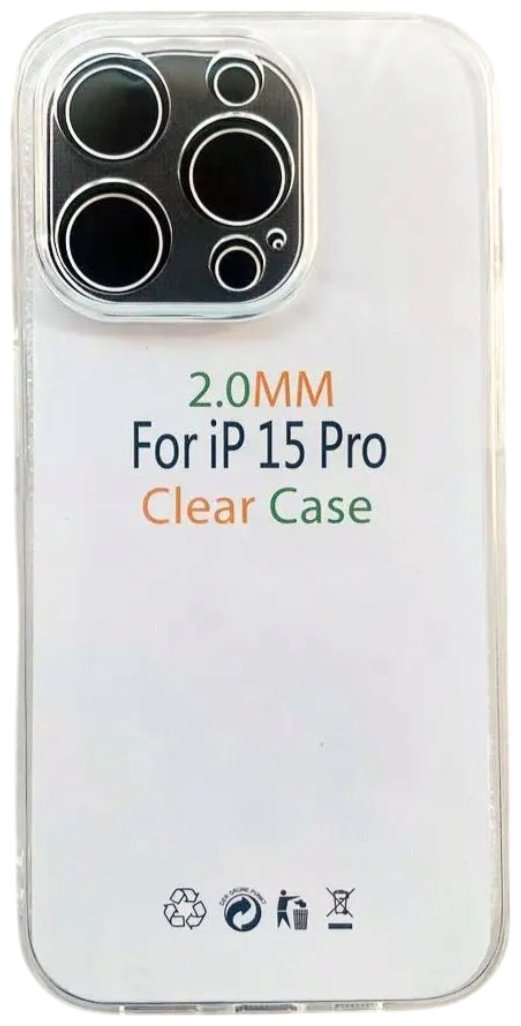 Чехол для Apple iPhone 13 Pro прозрачный купить,500