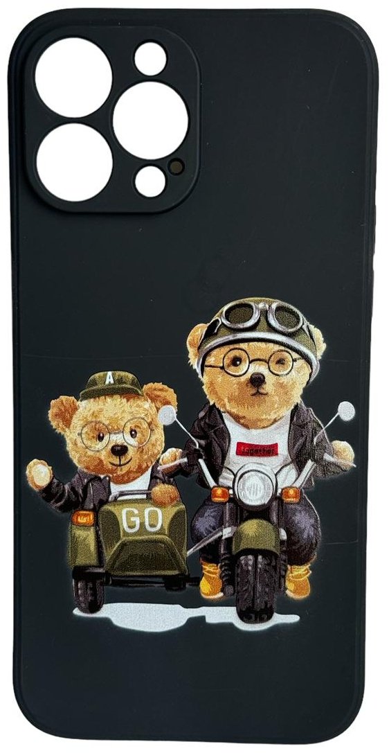 Чехол для Apple iPhone 13 Pro Max черный купить,1281