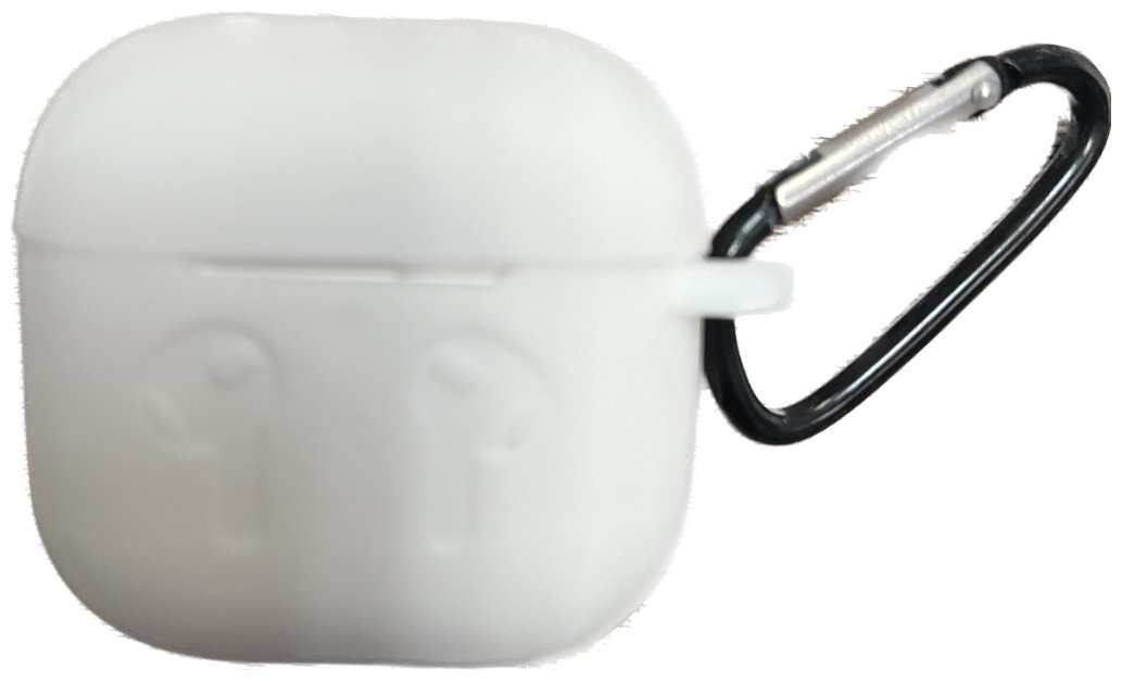 Чехол для Apple AirPods 4 белый, черный, серый