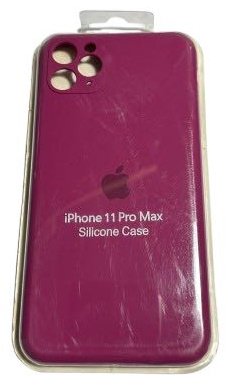 Чехол для Apple iPhone 11 Pro Max темно-розовый - ForteMarket Чехол для Apple iPhone 11 Pro Max темно-розовый купить,550