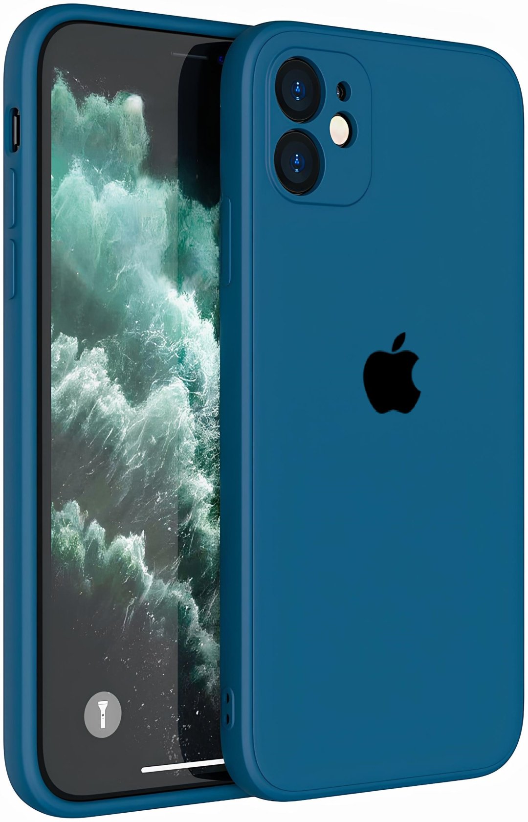 Чехол для Apple iPhone 12 синий - ForteMarket Чехол для Apple iPhone 12 синий купить,698