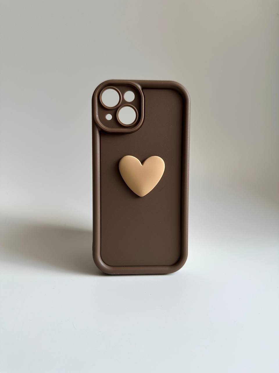 Чехол для Apple iPhone 14 коричневый купить,497
