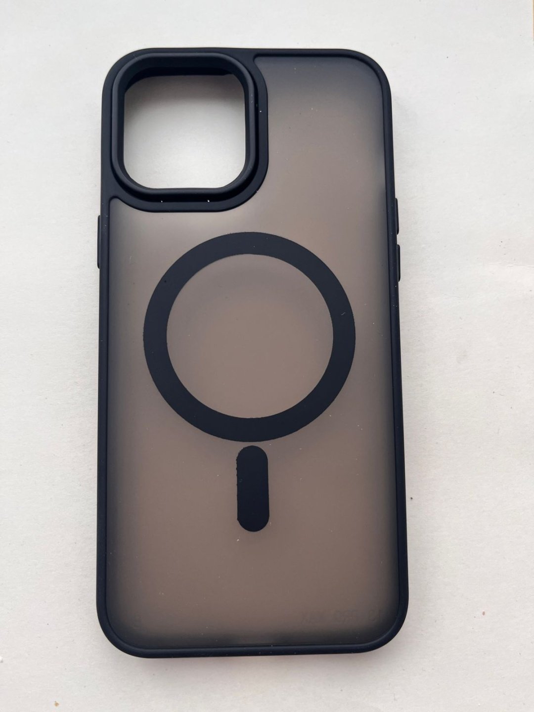 Чехол для Apple iPhone 13 Pro Max темно-прозрачный купить,970