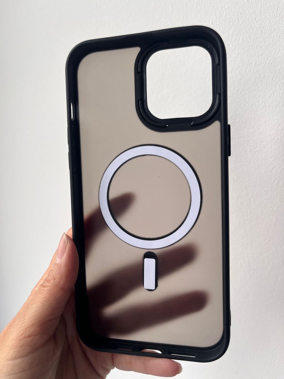Чехол для Apple iPhone 13 Pro Max темно-прозрачный купить,970