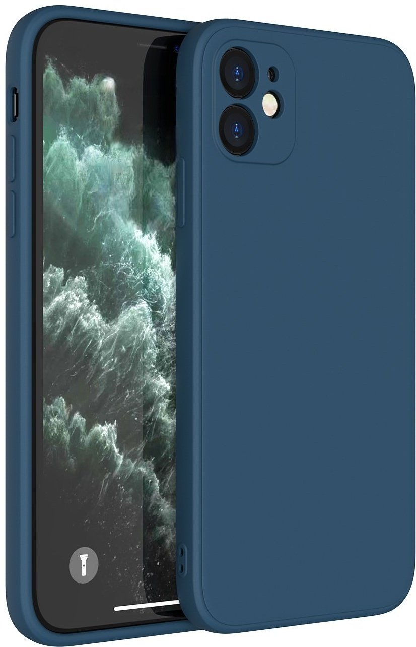 Чехол для Apple iPhone 11 синий купить,594