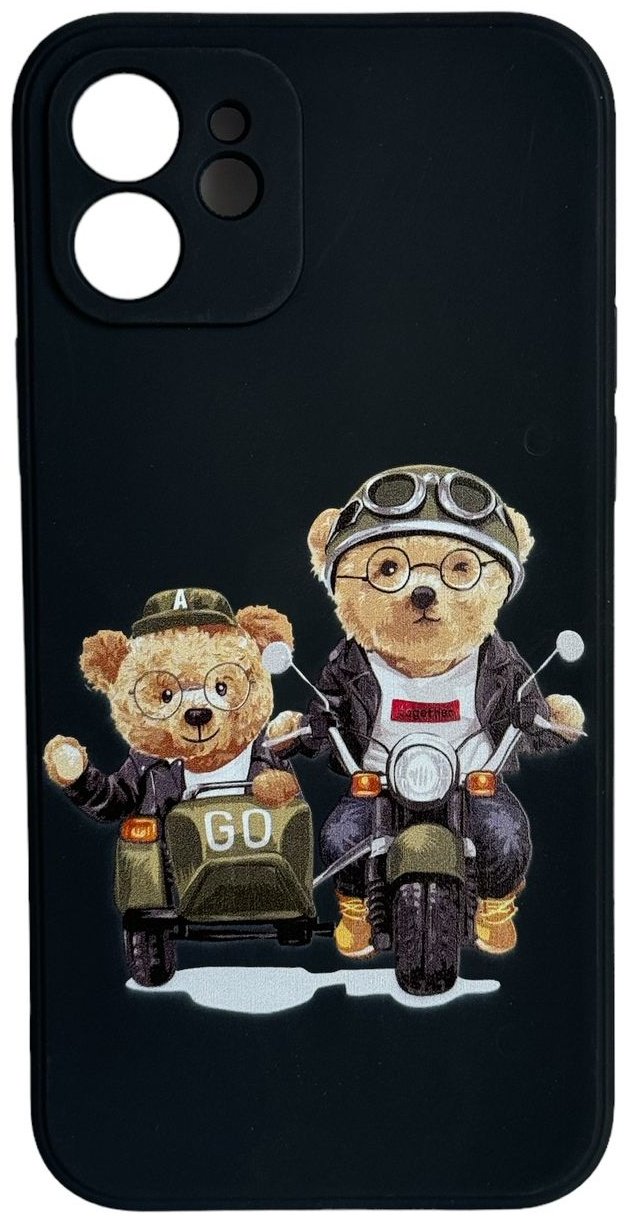 Чехол для Apple iPhone 12 черный купить,1281