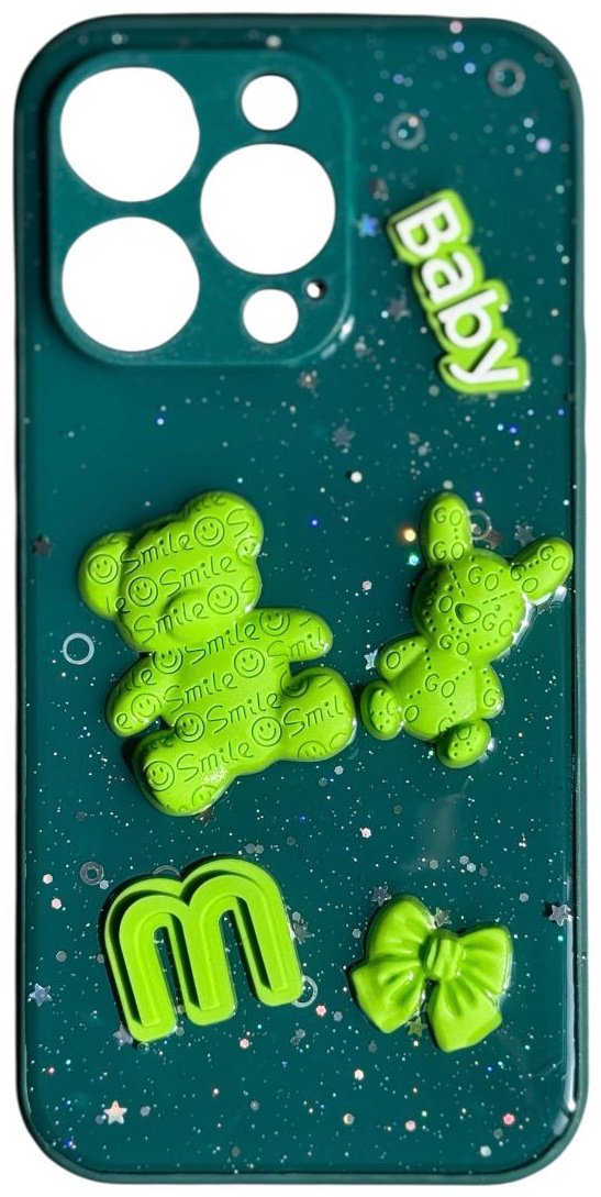 Чехол для Apple iPhone 14 Pro зеленый купить,992