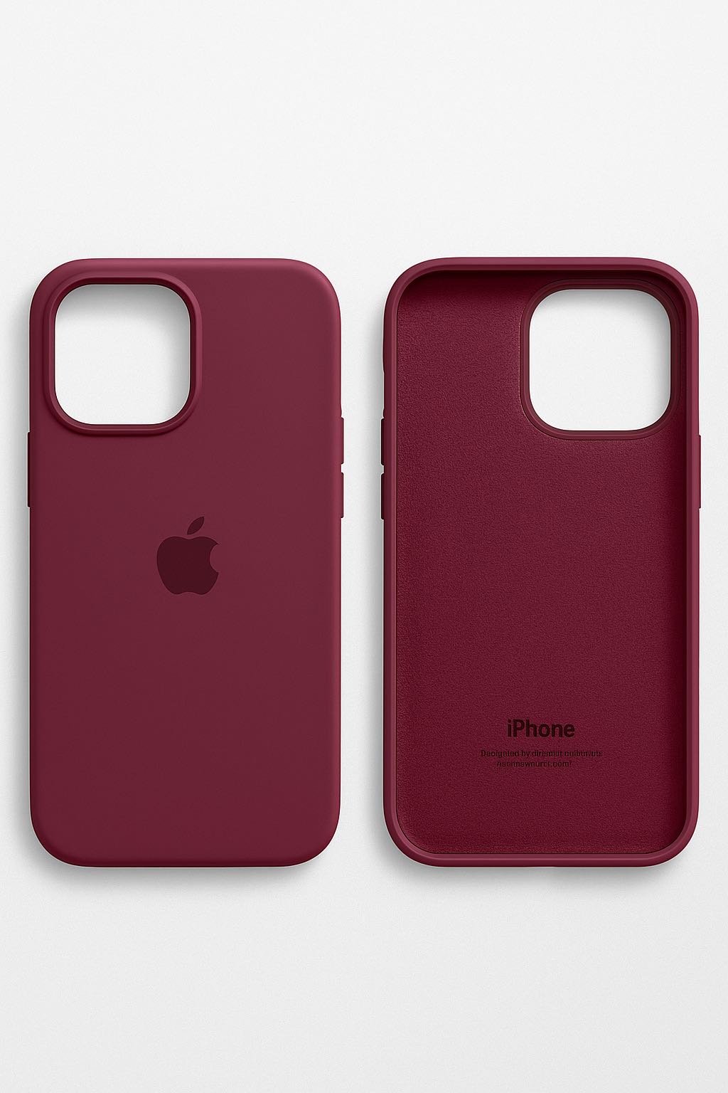 Чехол для Apple iPhone 14 Pro Max бордовый купить,520
