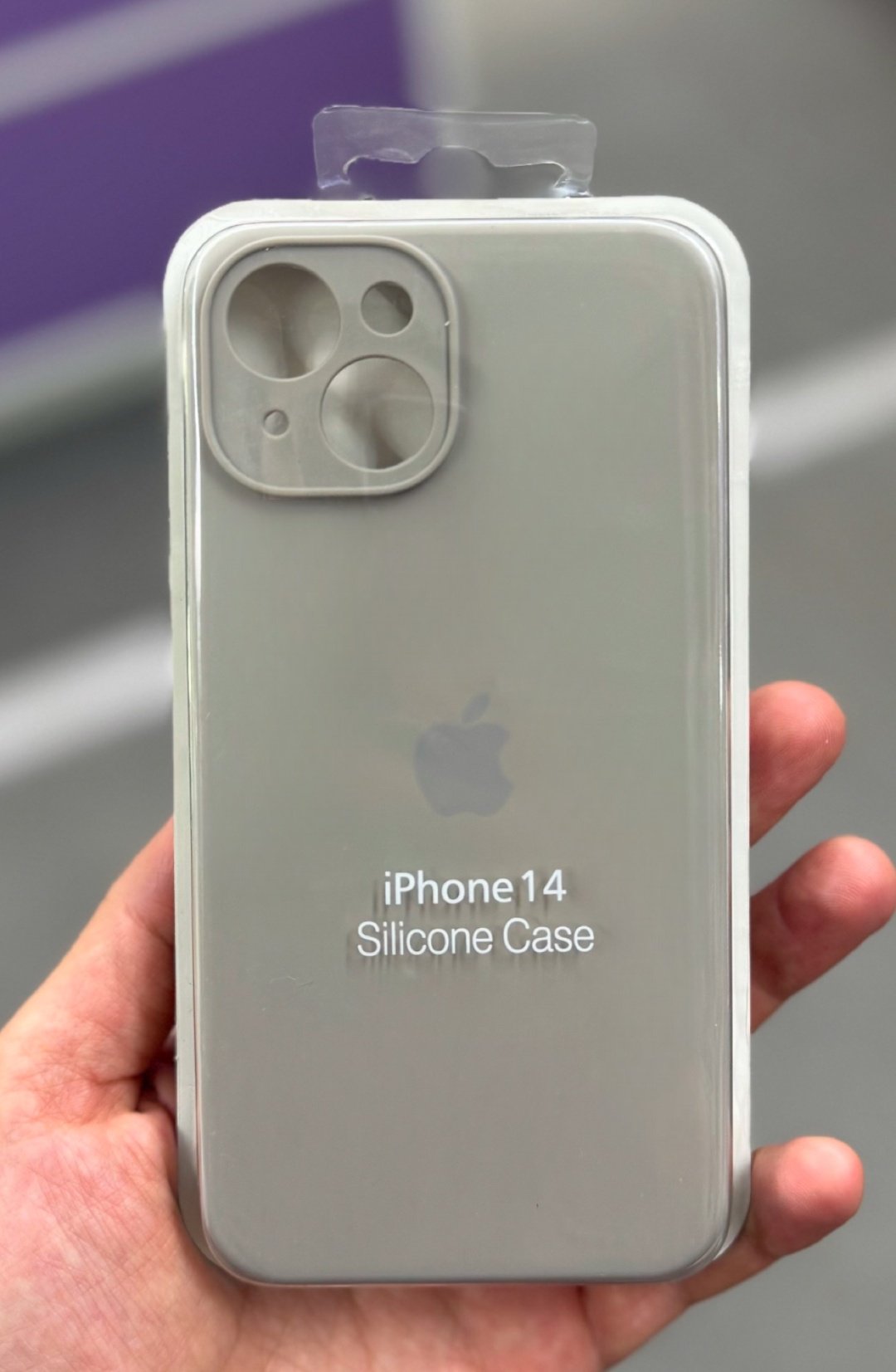 Чехол для Apple iPhone 14 серый купить,999