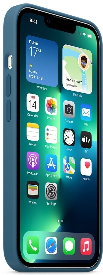 Чехол для Apple iPhone 13 Pro синий купить,3989