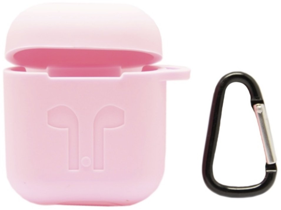 Чехол для Apple AirPods 2 розовый