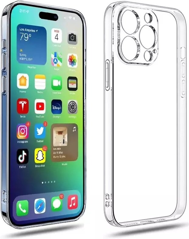 Чехол для Apple iPhone 14 Pro прозрачный купить,270