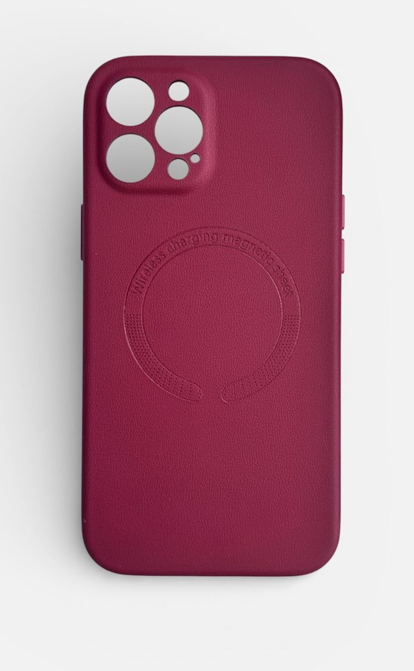 Чехол для Apple iPhone 14 Pro бордовый