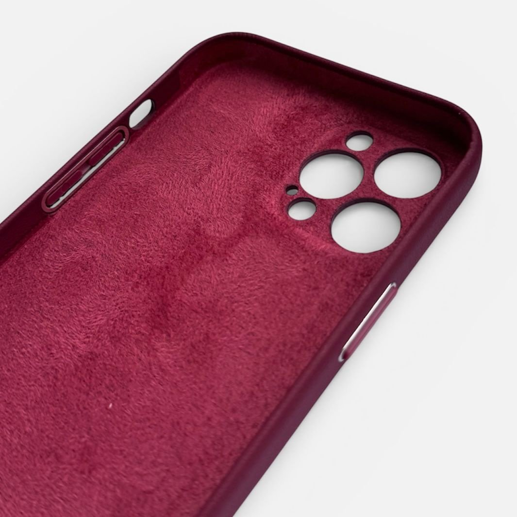 Чехол для Apple iPhone 14 Pro бордовый