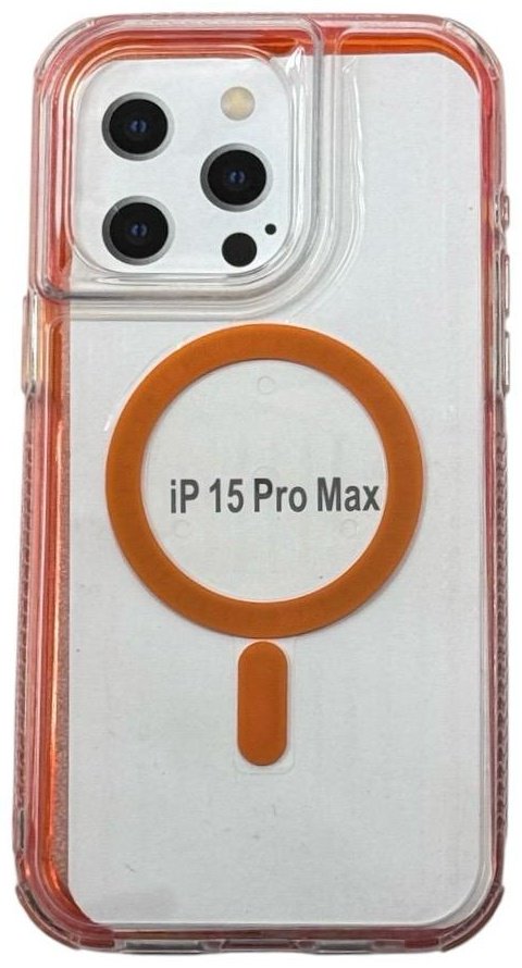 Чехол для Apple iPhone 15 Pro Max оранжевый купить,999
