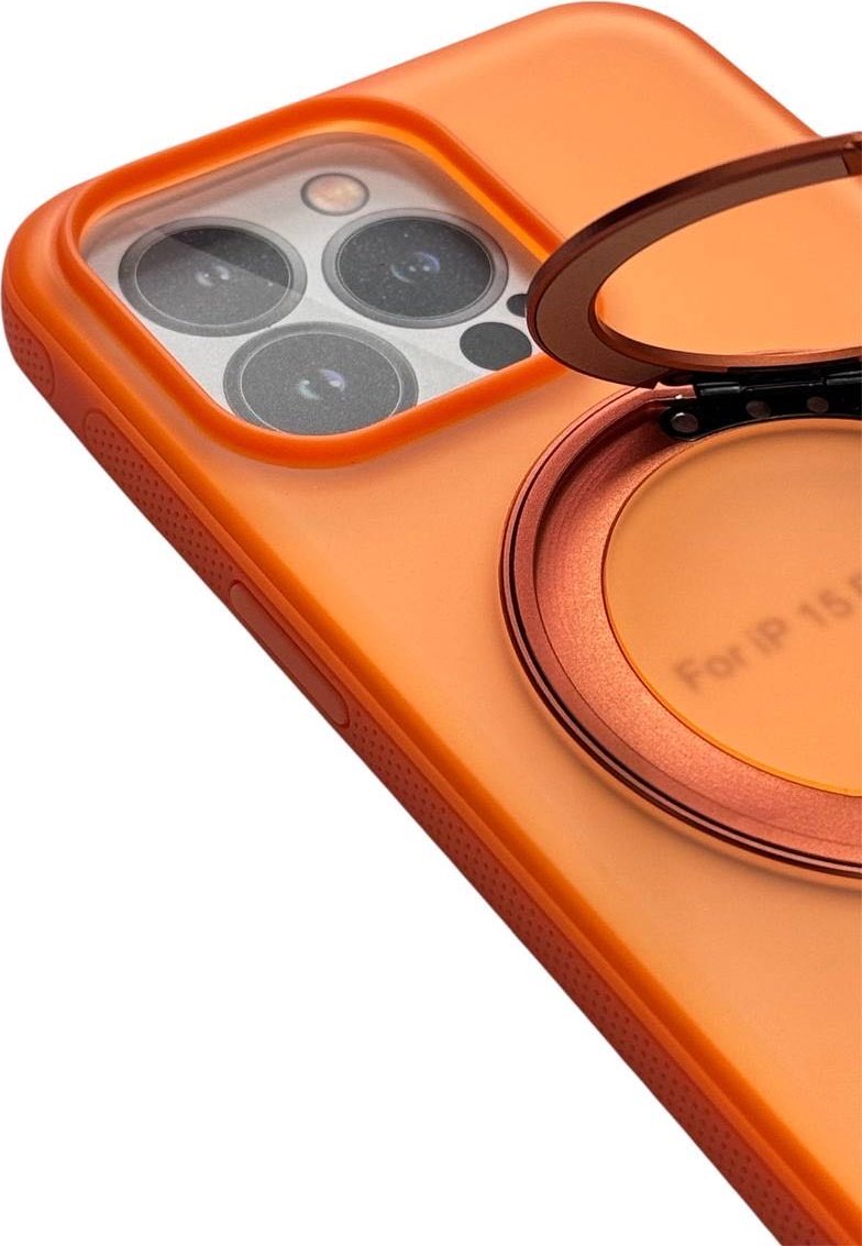 Чехол для Apple iPhone 15 Pro Max оранжевый купить,3500