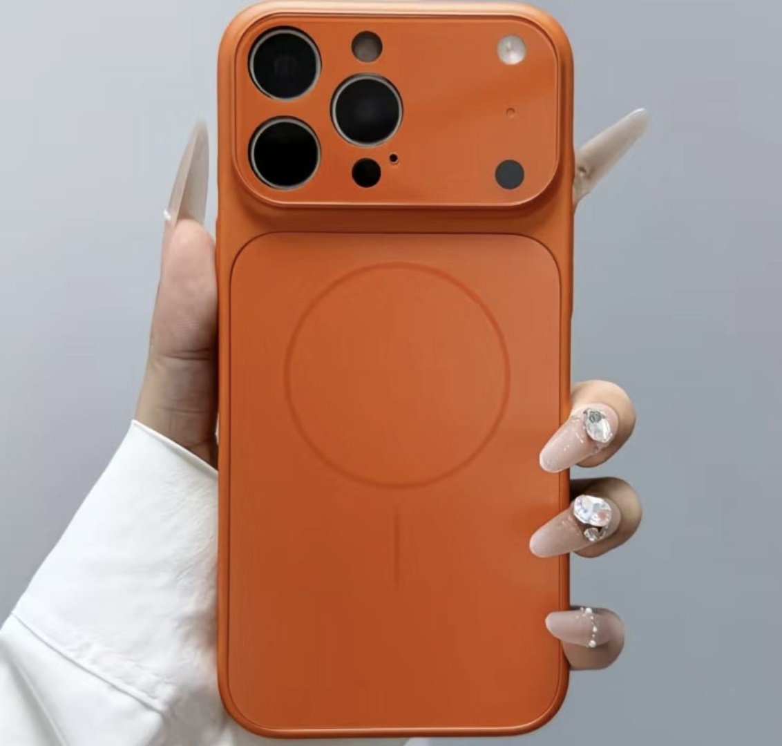 Чехол для Apple iPhone 15 Pro Max оранжевый купить,1500