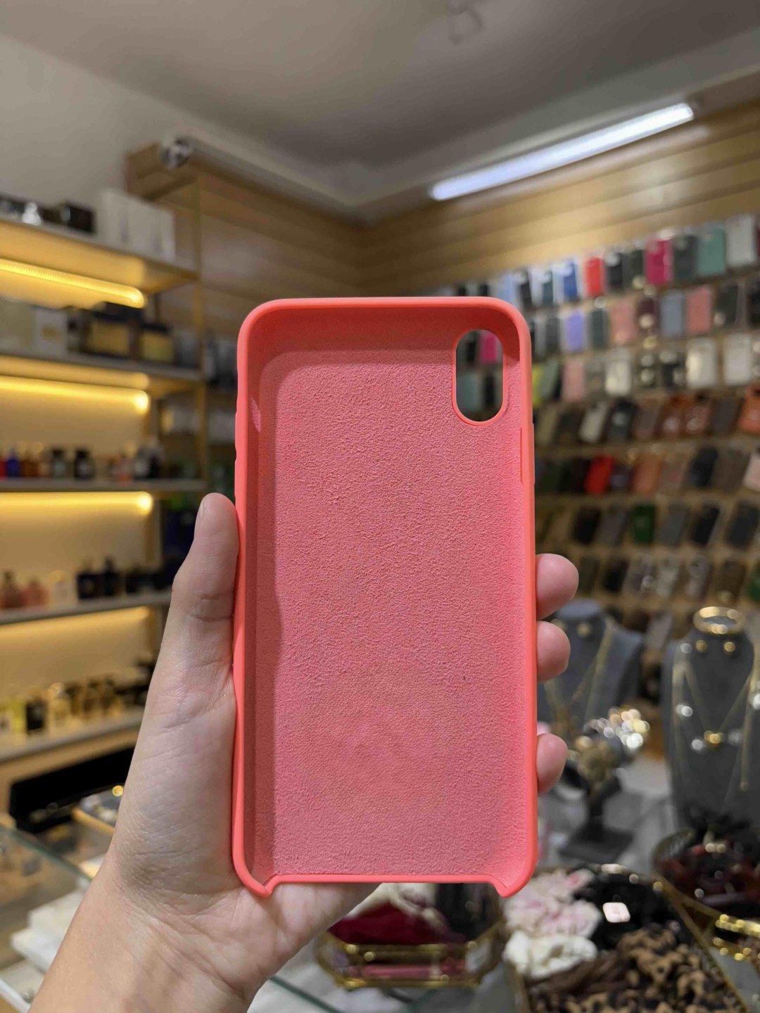 Чехол для Apple iPhone Xs Max розовый купить,550