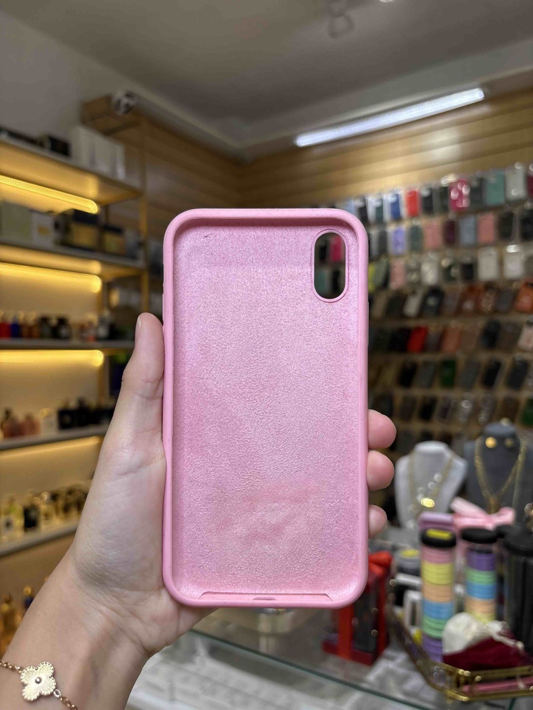 Чехол для Apple iPhone Xs Max розовый купить,550