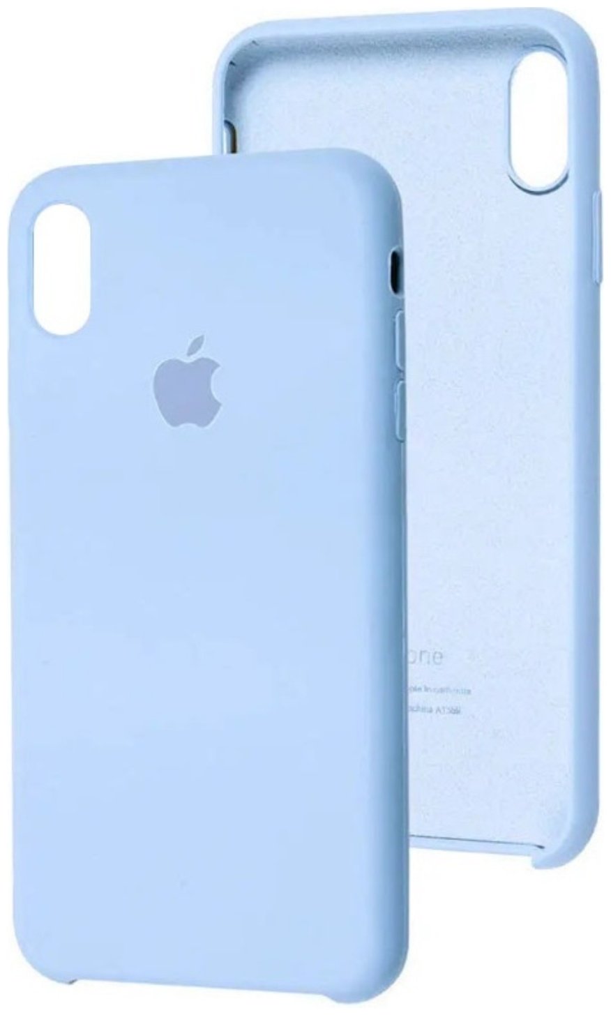 Чехол для Apple iPhone X голубой - ForteMarket Чехол для Apple iPhone X голубой купить,550