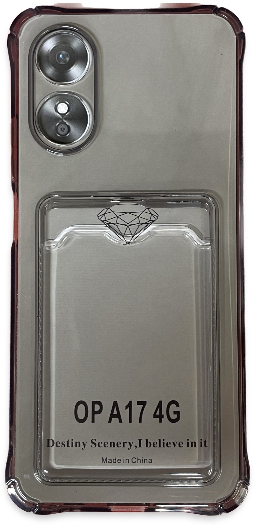 Чехол для OPPO A17 прозрачный купить,756
