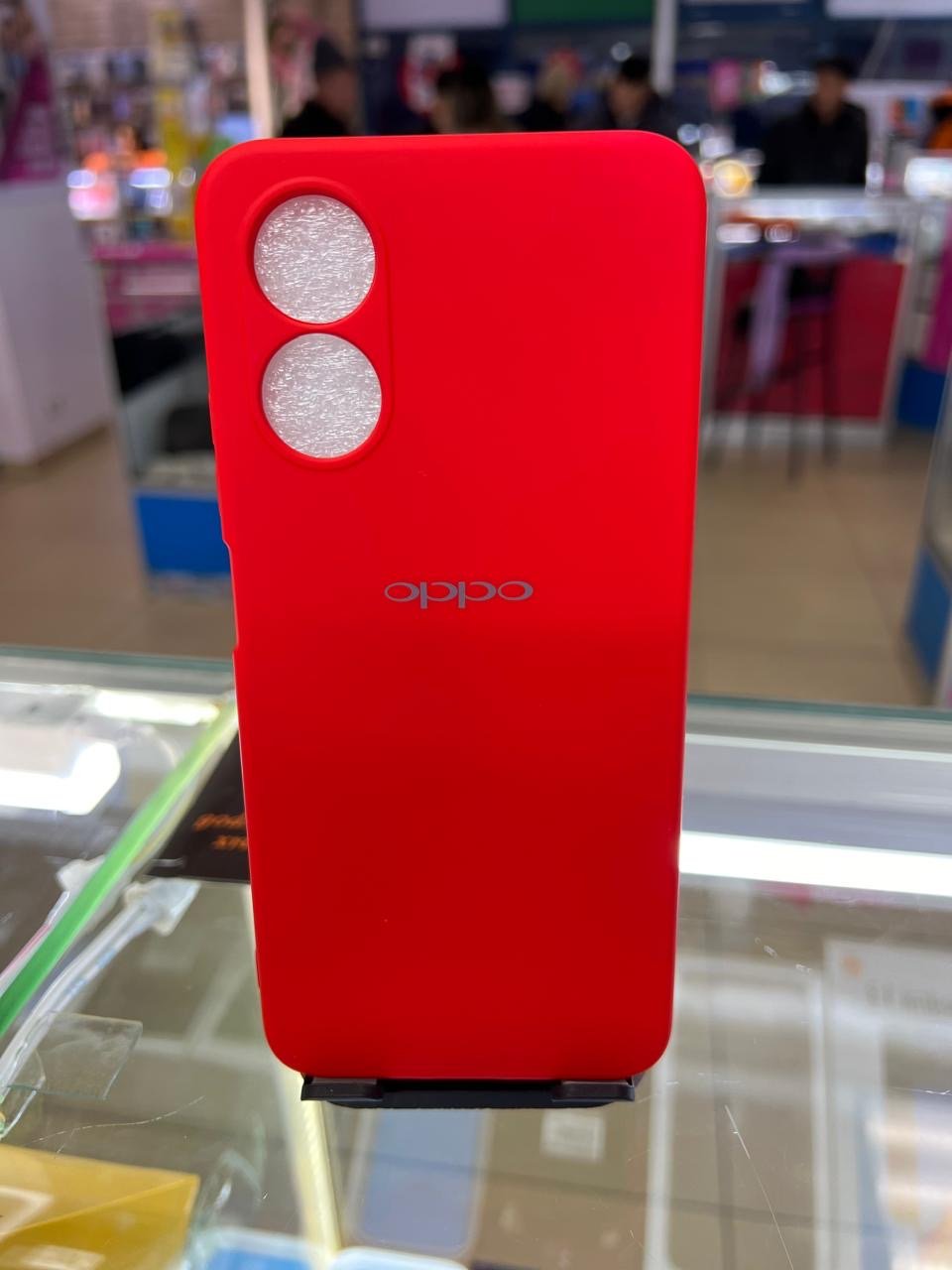 Чехол для OPPO A17 красный купить,882
