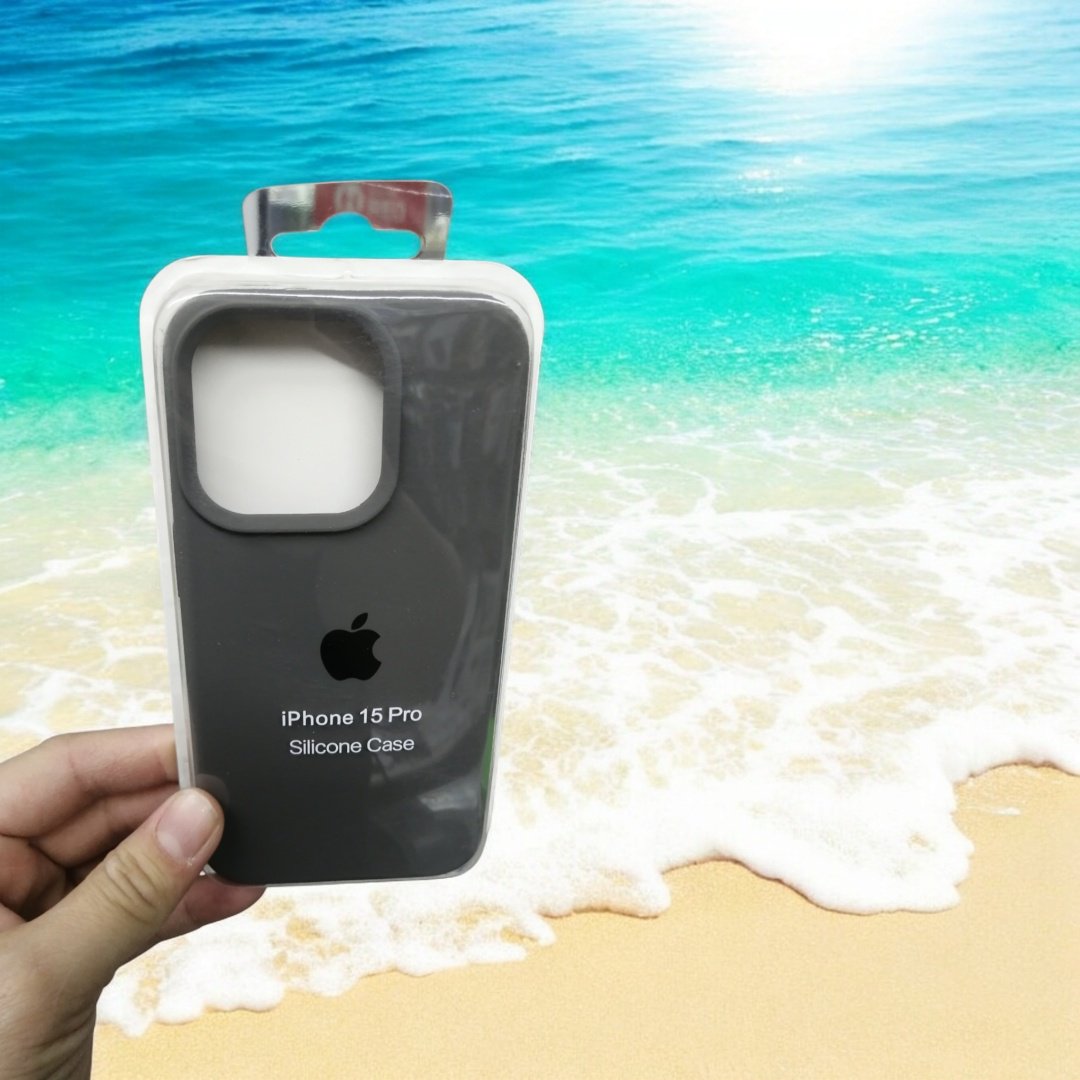 Чехол для Apple iPhone 15 Pro серый купить,1820