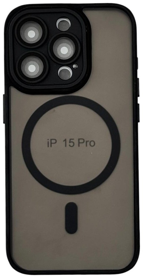 Чехол для Apple iPhone 15 Pro черный купить,750
