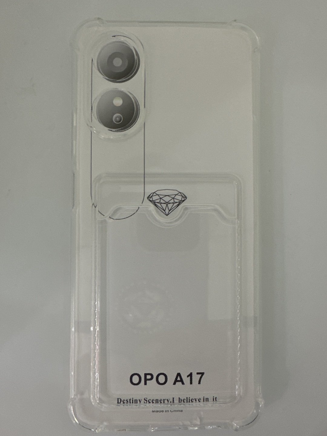 Чехол для OPPO A17 прозрачный купить,754