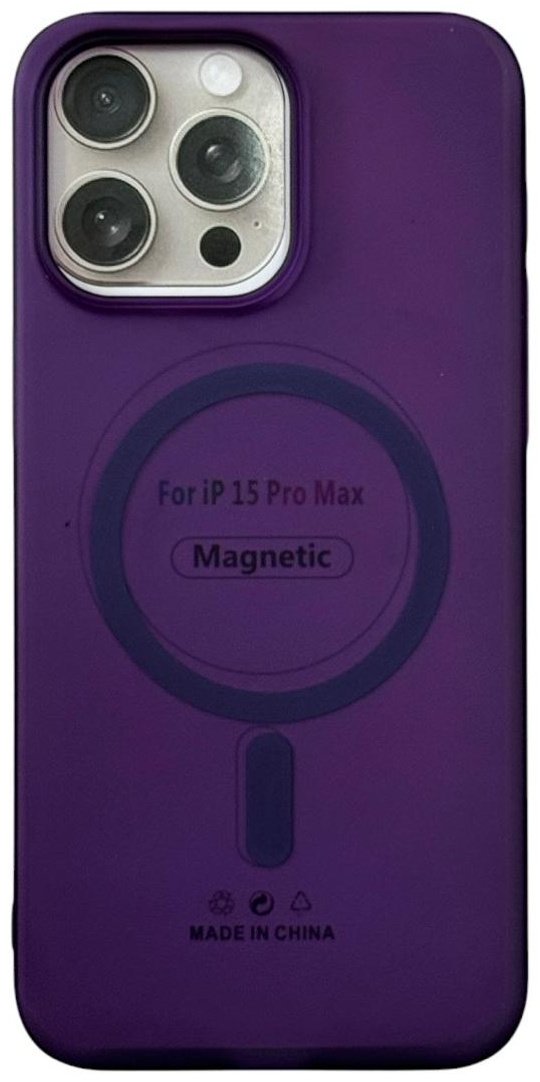 Чехол для Apple iPhone 15 Pro Max фиолетовый купить,1700