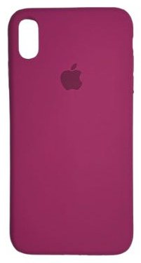 Чехол для Apple iPhone Xs Max темно-розовый купить,550