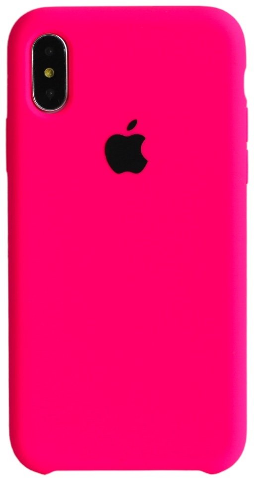 Чехол для Apple iPhone X, iPhone Xs розовый - ForteMarket Чехол для Apple iPhone X, iPhone Xs розовый купить,550