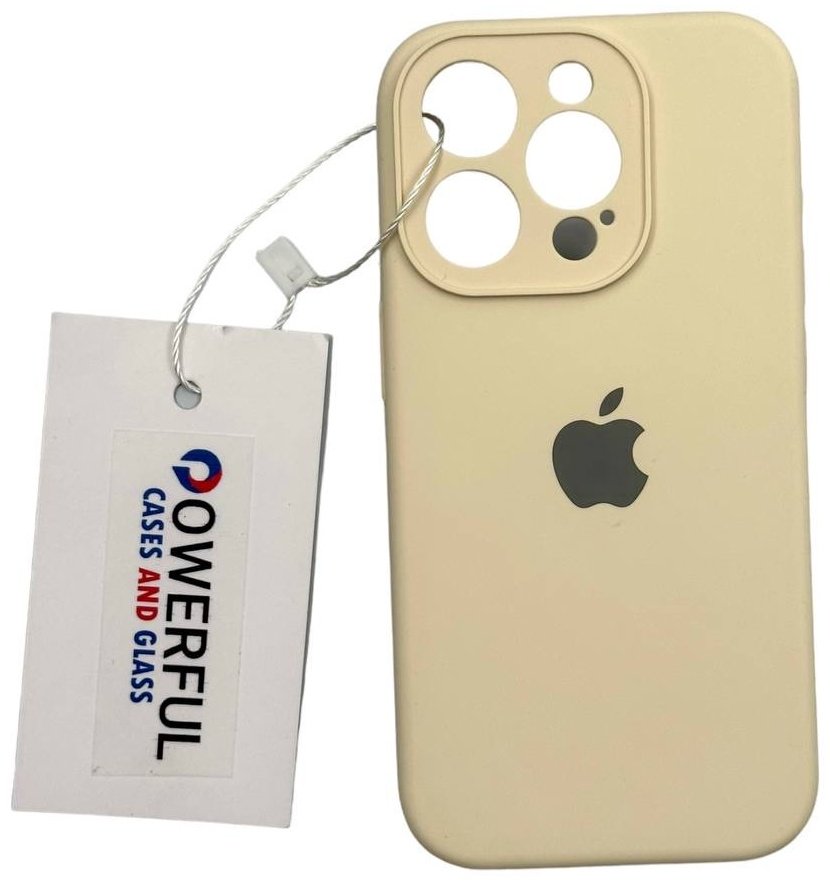 Чехол для Apple iPhone 15 Pro бежевый купить,999