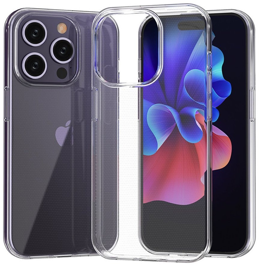 Чехол для Apple iPhone 15 Pro Max прозрачный купить,564