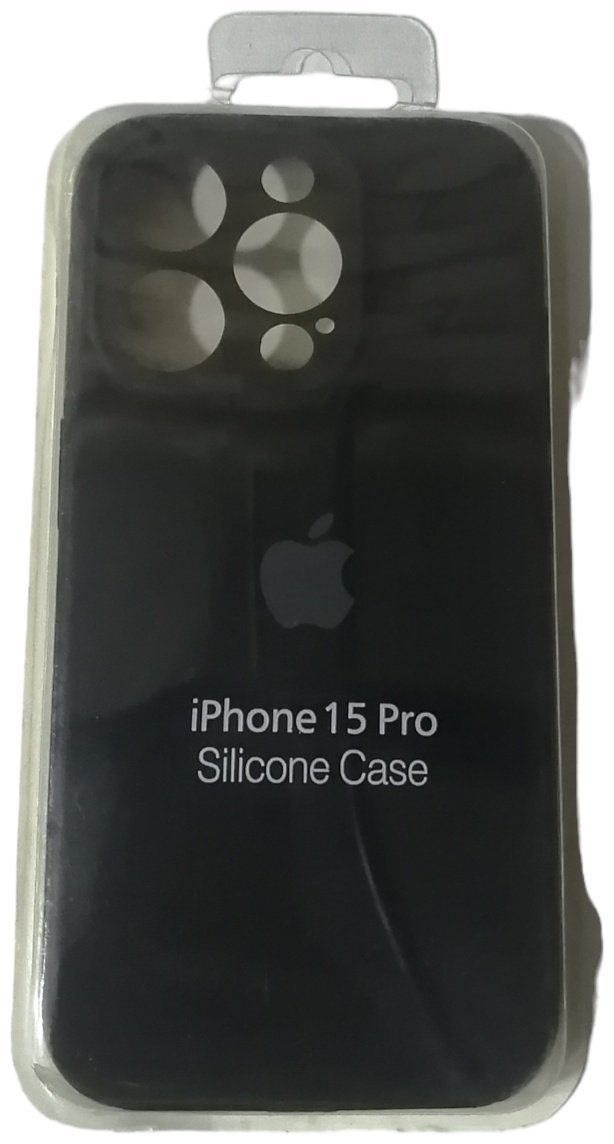 Чехол для Apple iPhone 15 Pro черный - ForteMarket Чехол для Apple iPhone 15 Pro черный купить,999
