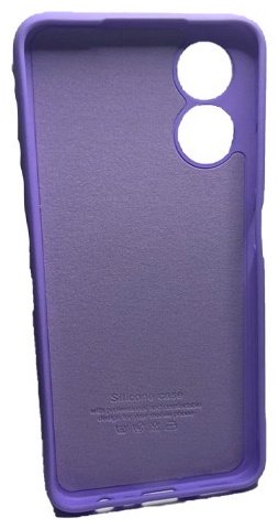 Чехол для OPPO A17 фиолетовый купить,842