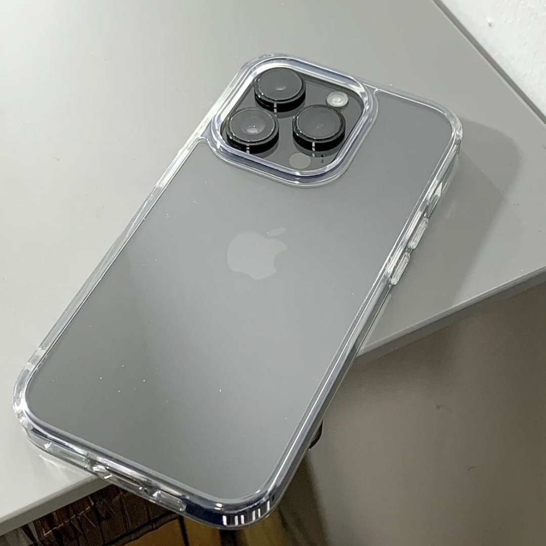 Чехол для Apple iPhone 15 Pro прозрачный купить,349