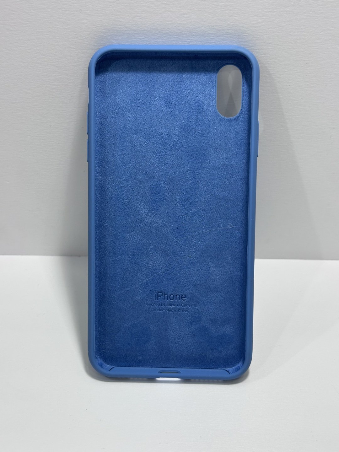 Чехол для Apple iPhone Xs Max голубой - ForteMarket Чехол для Apple iPhone Xs Max голубой купить,550