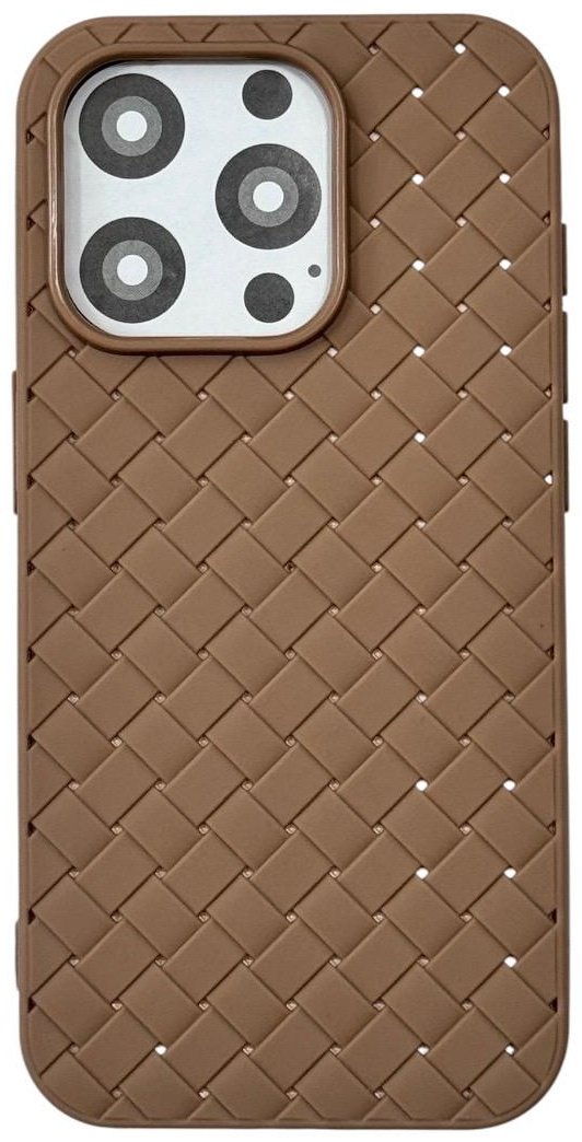 Чехол для Apple iPhone 15 Pro коричневый купить,500