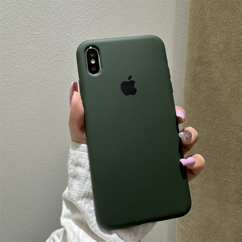 Чехол для Apple iPhone Xr темно-зеленый - ForteMarket Чехол для Apple iPhone Xr темно-зеленый купить,1060