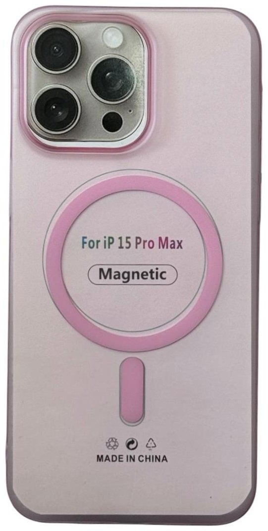 Чехол для Apple iPhone 15 Pro Max розовый купить,1700