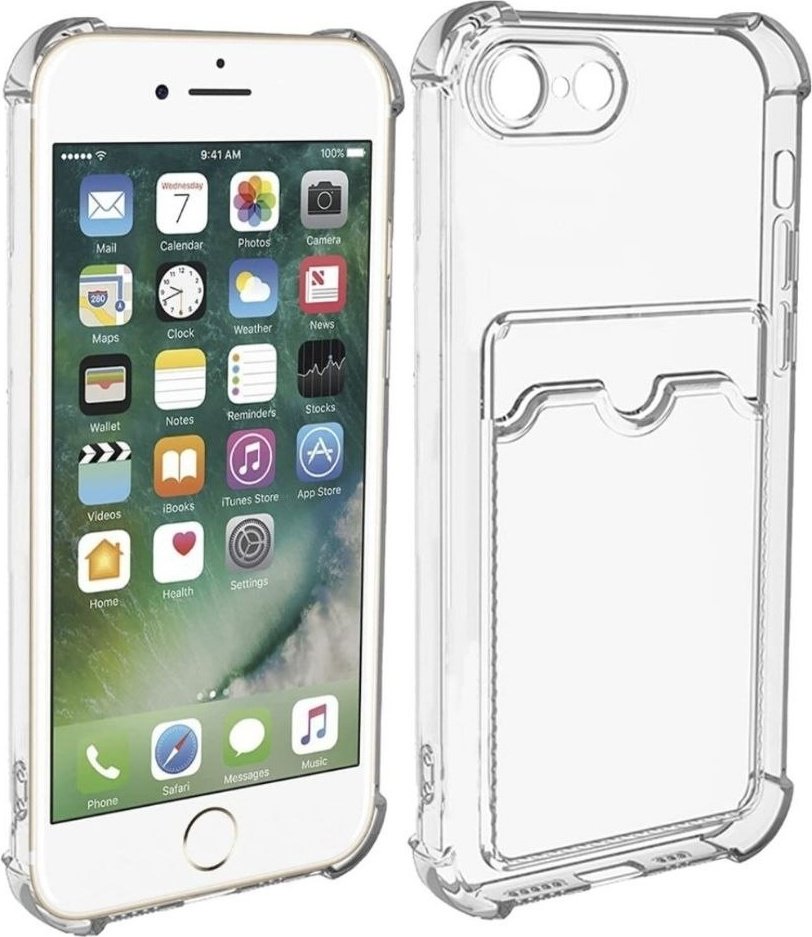 Чехол для Apple iPhone 7, iPhone 8, iPhone SE прозрачный - ForteMarket Чехол для Apple iPhone 7, iPhone 8, iPhone SE прозрачный купить,360