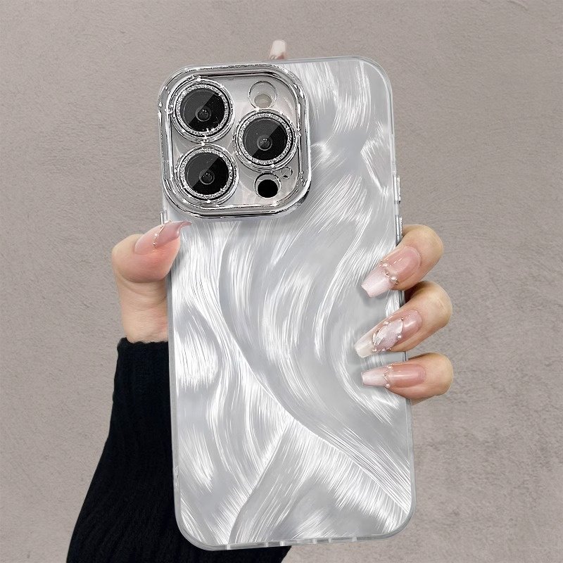 Чехол для Apple iPhone 15 Pro серебристый купить,888
