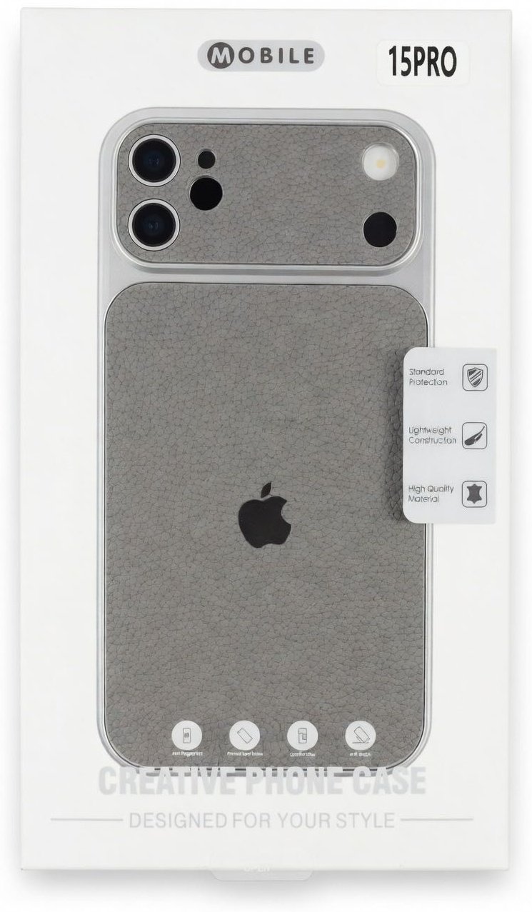 Чехол для Apple iPhone 15 Pro серый - ForteMarket Чехол для Apple iPhone 15 Pro серый купить,1500