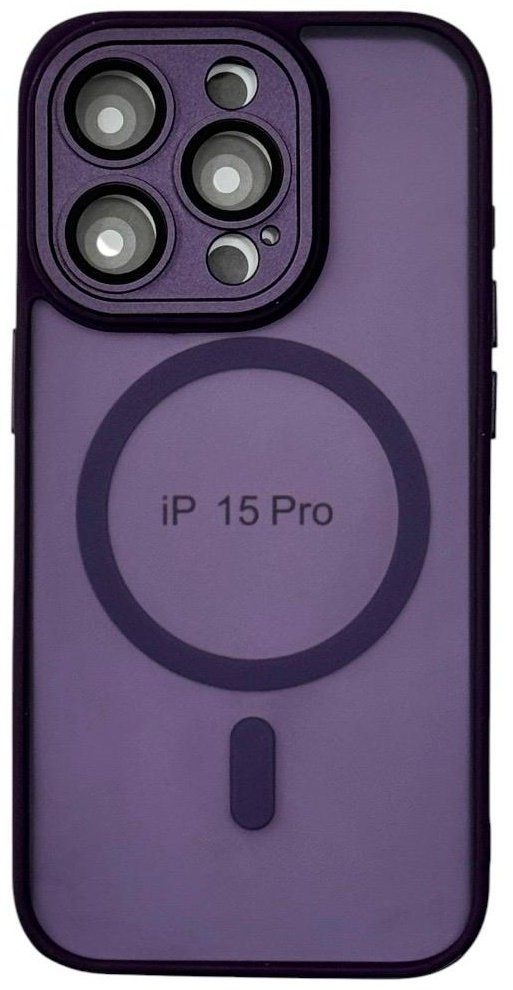 Чехол для Apple iPhone 15 Pro фиолетовый - ForteMarket Чехол для Apple iPhone 15 Pro фиолетовый купить,750