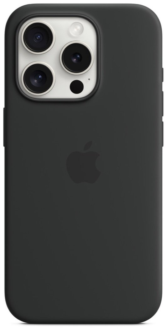 Чехол для Apple iPhone 15 Pro Max черный купить,970