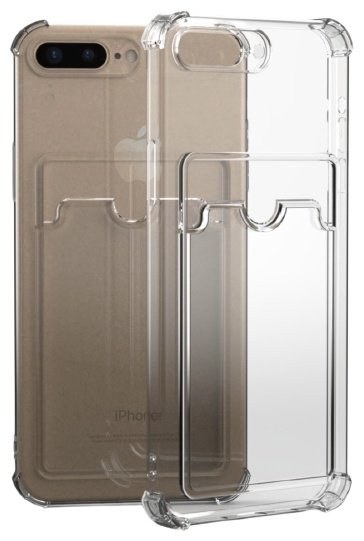 Чехол для Apple iPhone 7 Plus, iPhone 8 Plus прозрачный - ForteMarket Чехол для Apple iPhone 7 Plus, iPhone 8 Plus прозрачный купить,360