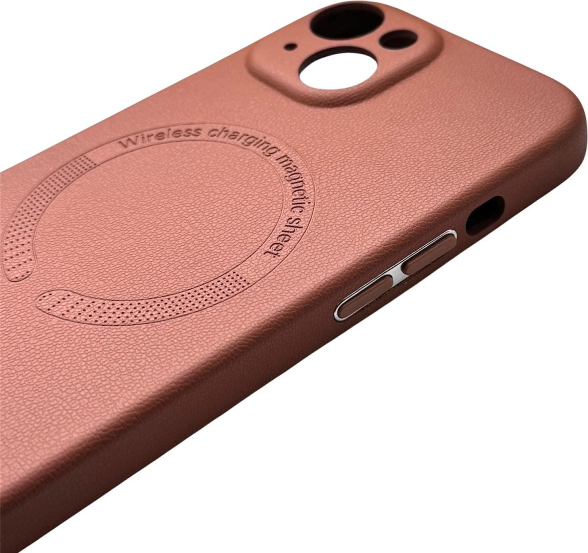 Чехол для Apple iPhone 15 коричневый купить,2500